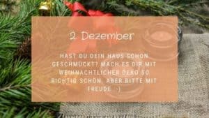 Weihnachtsdeko