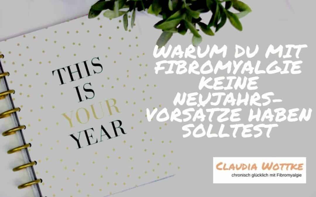 Neujahrsvorsätze bei Fibromyalgie